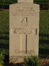 Salonika (Lembet Road) Military Cemetery - Foster, Samuel